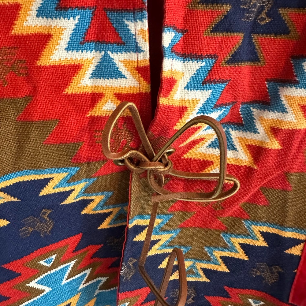 Colorful Geometric Pattern Handmade Vest - Picture 4 of 6
